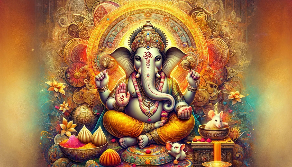 Ganesha: Desvendando o Misticismo da Divindade com Cabeça de Elefante –  SHAMTAM, image size:1200x686