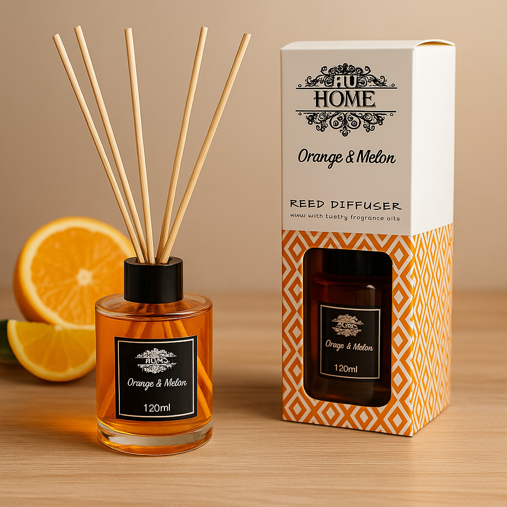 Reed Diffuser Orange and Melon 120ml