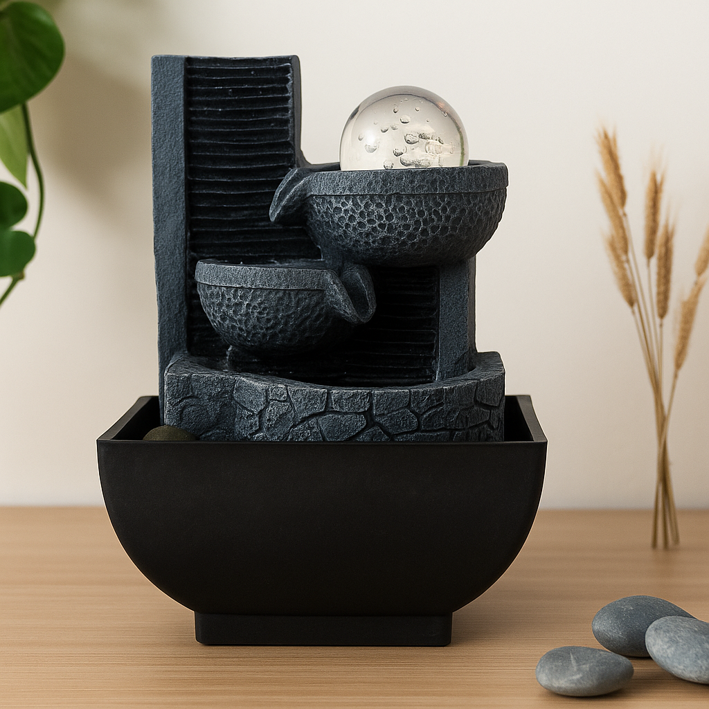 Masaüstü Fıskiye 18 cm Dökme Kaplar