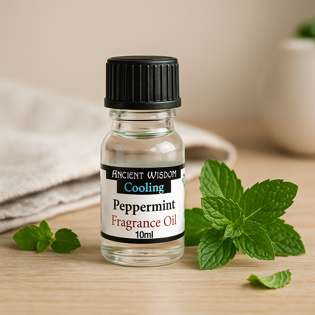 Esenciální olej s vůní máty peprné, 10ml