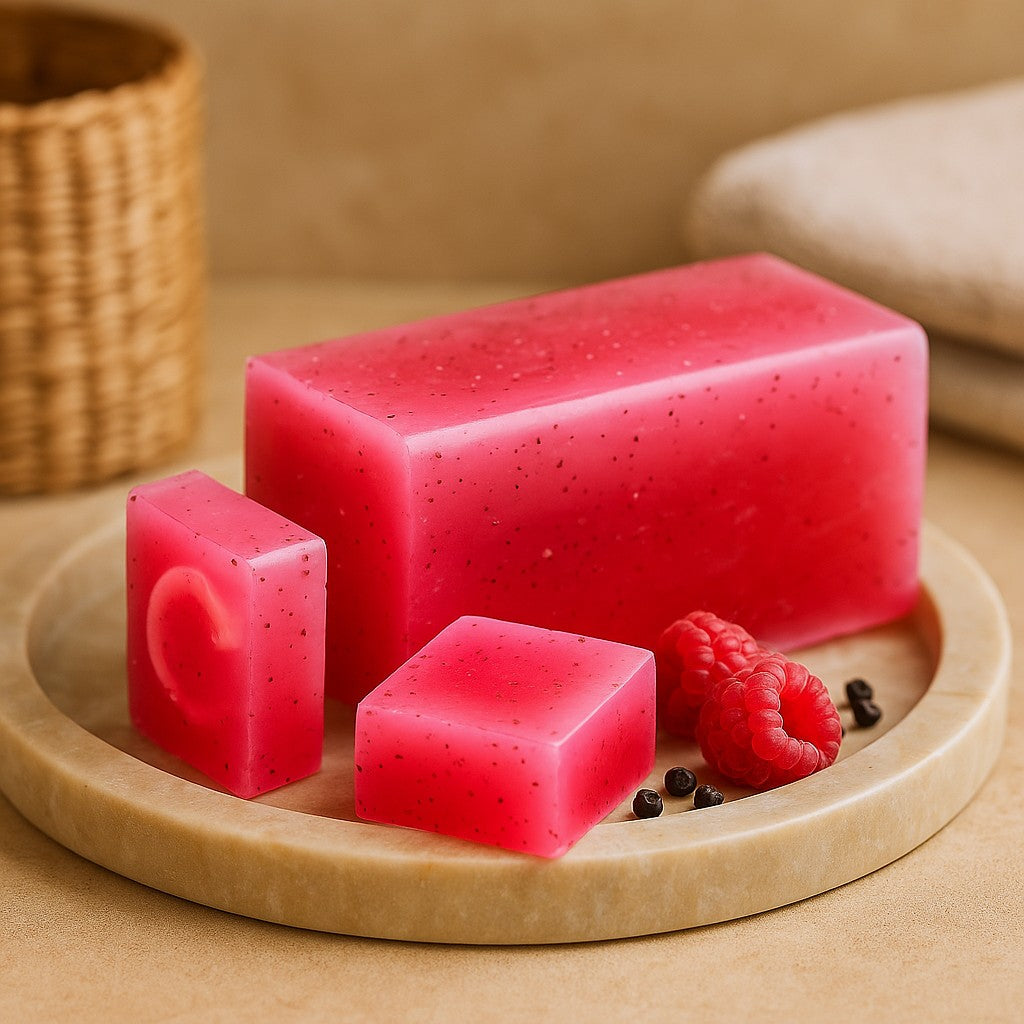 Soap Loaf - Raspberry Black Pepper