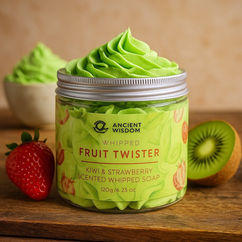 Geslagen Zeep Aardbei Kiwi 120g