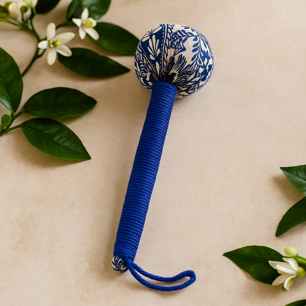 Blue Wormwood Tapping Massage Hammer and Gong Mallet