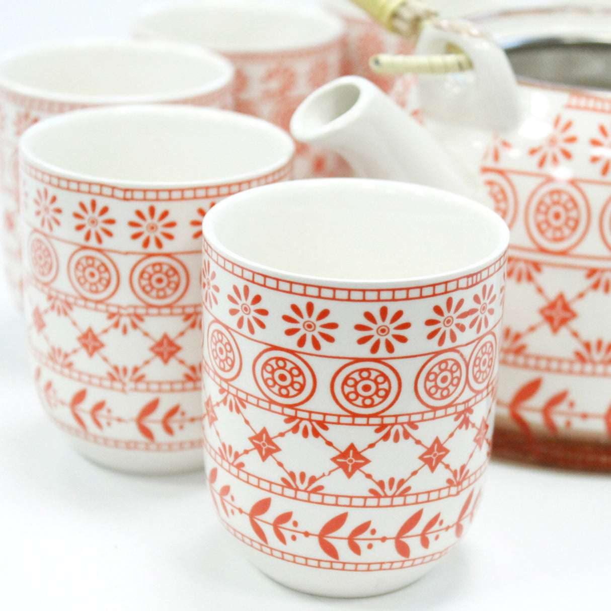 Teapot Set, Amber