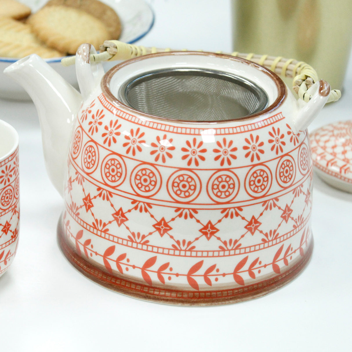 Teapot Set, Amber