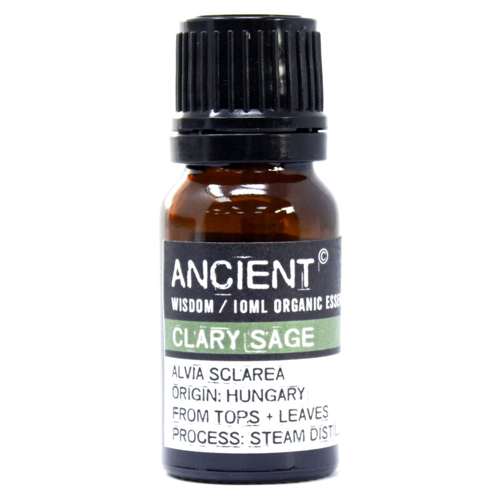 Óleo Essencial de Sálvia Esclareia Biológico Destilado a Vapor 10ml