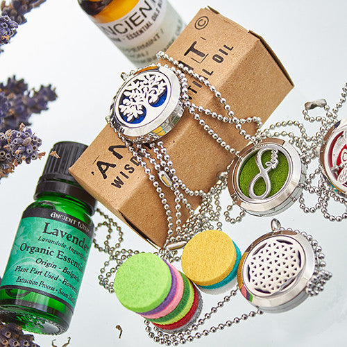 Tampons de recharge pour collier diffuseur d'aromathérapie 20mm, paquet de 10