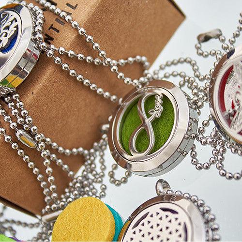 Tampons de recharge pour collier diffuseur d'aromathérapie 20mm, paquet de 10