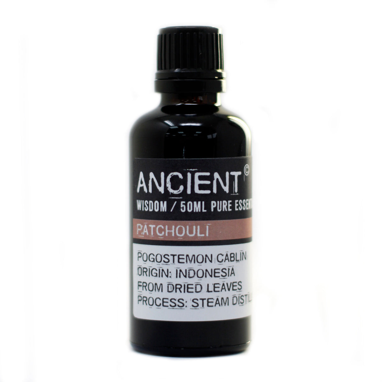 Aceite esencial de pachulí destilado al vapor 50 ml
