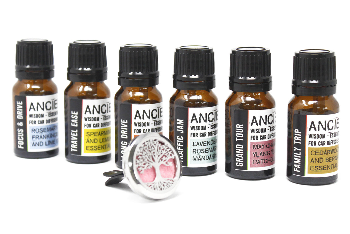 Autoverdamper Essentiële Olie Mix Reisgemak 10ml
