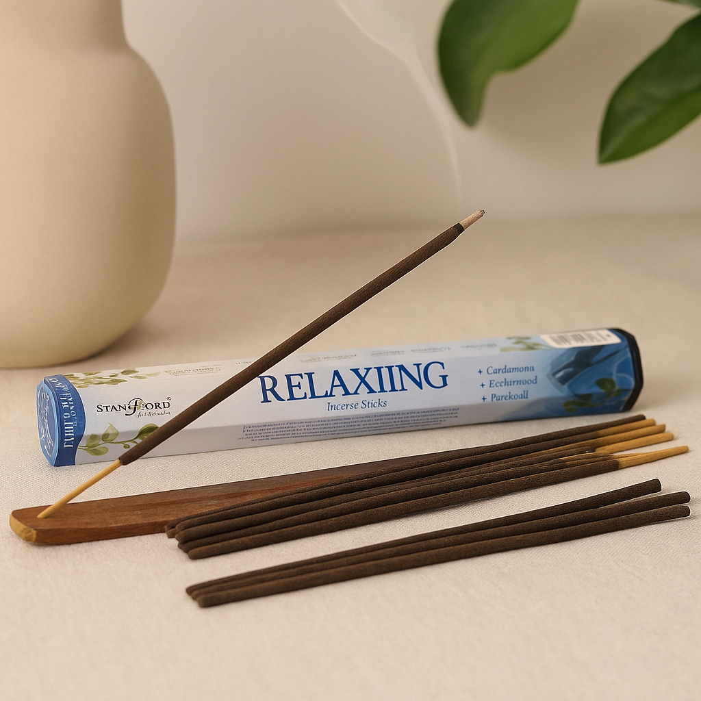 Relaxing Incense Sticks, 20 Count Stamford
