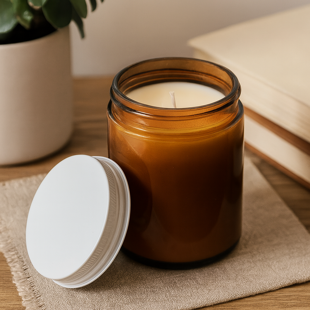 Vonná sviečka - šalvia muškátová a mäta pieporná