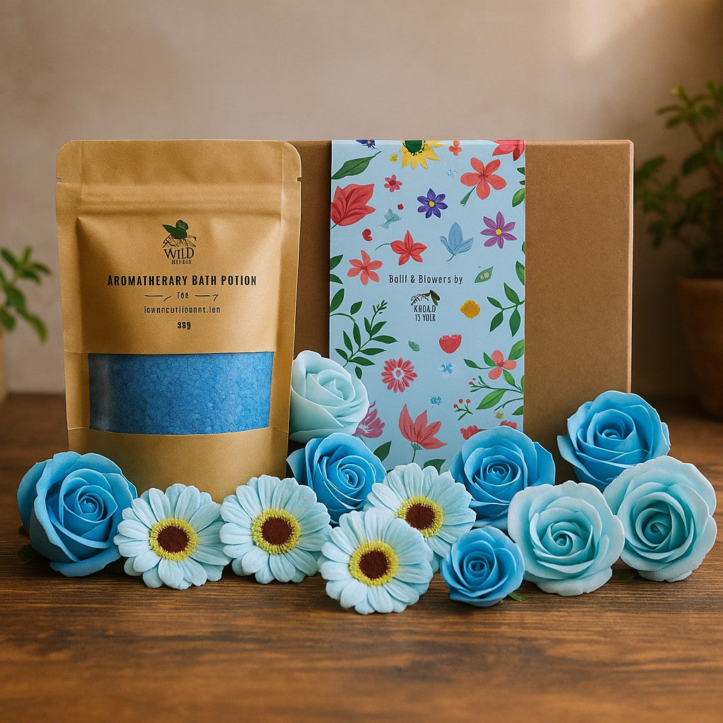 Soap Flowers Salt and Flowers Wild Hare