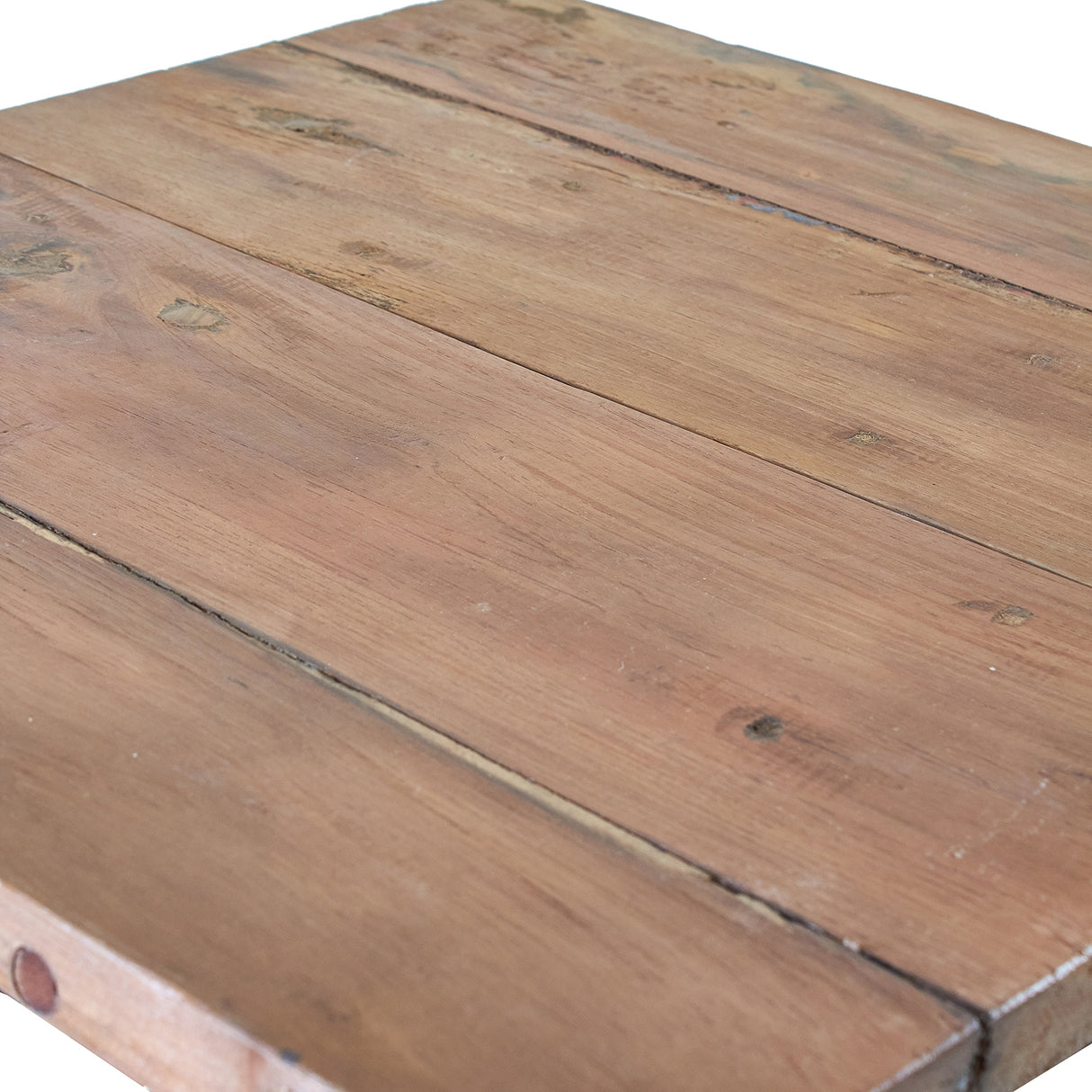Opvouwbare Vierkante Salontafel – Gerecycled Hout 50cm