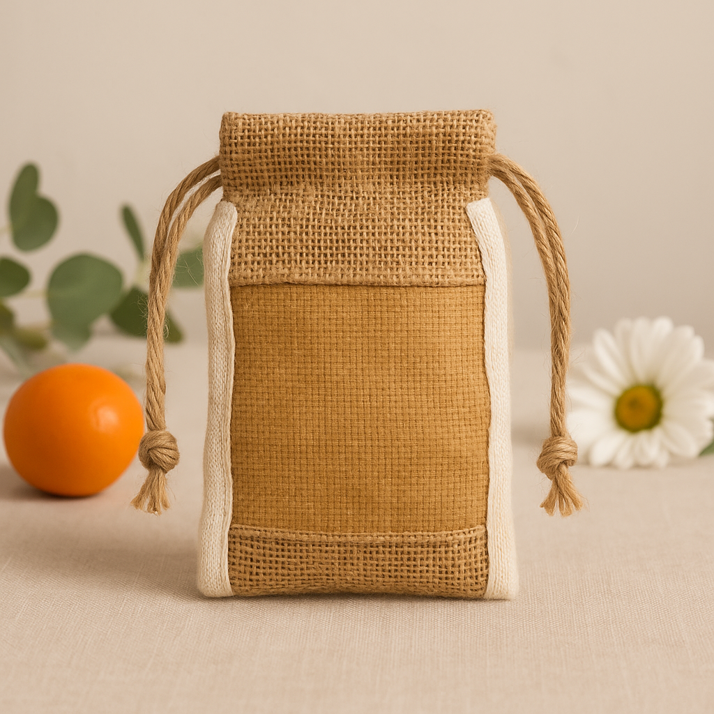 Window Drawstring Pouch - 21 x 15 cm