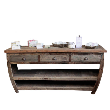 Gerecycleerde Teak Dressoir 180x60x80cm