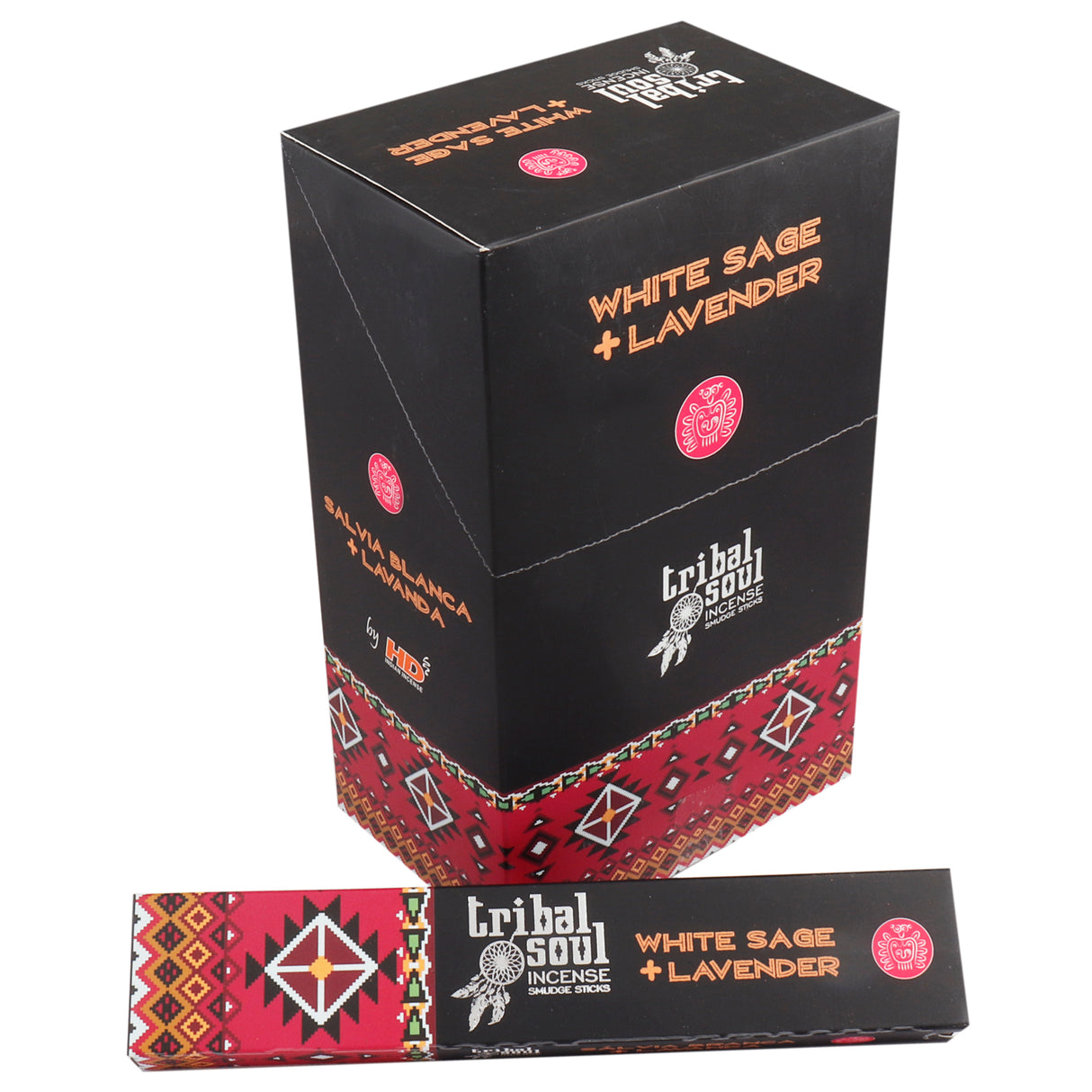Vonné tyčinky Bílý šalvěj a levandule, Tribal Soul