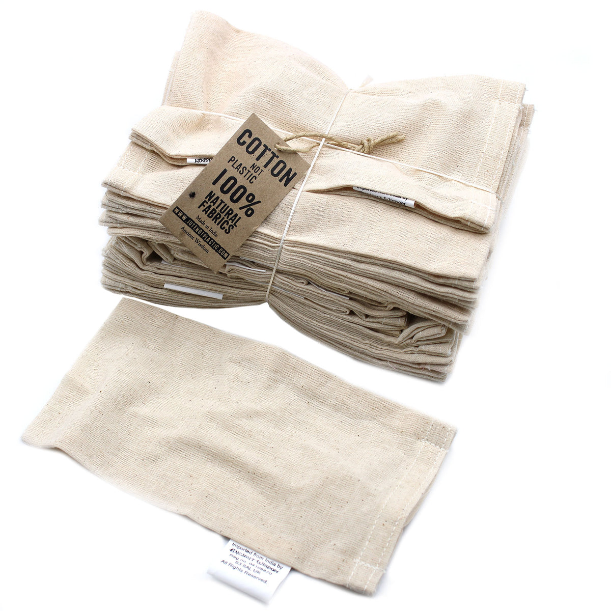 Cotton Eye Pillow Inner, 4 oz, Unfilled