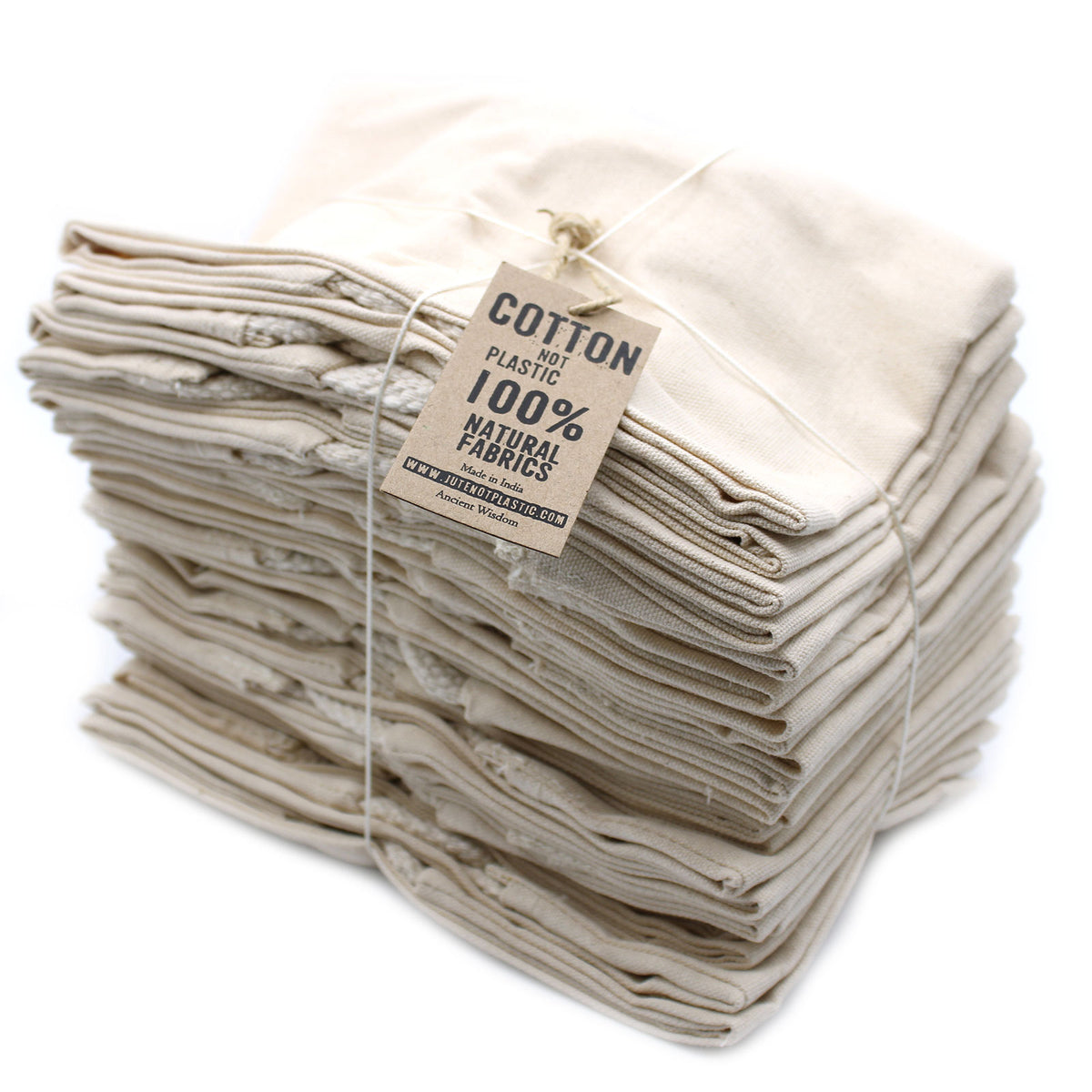 Unprinted Cotton Wheat Bag, 8 oz, Unfilled
