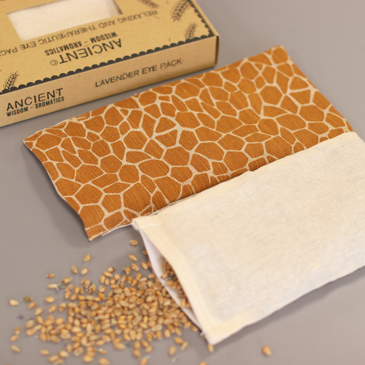 Lavendel Ögonkudde, Presentförpackad Bomull Juco Giraff
