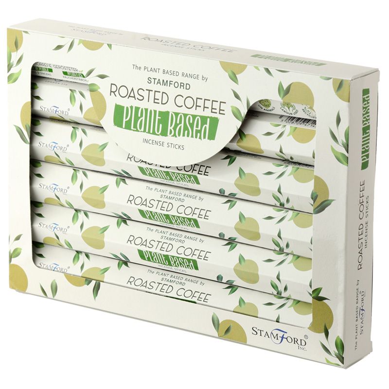 Varillas de incienso de café tostado de origen vegetal Stamford