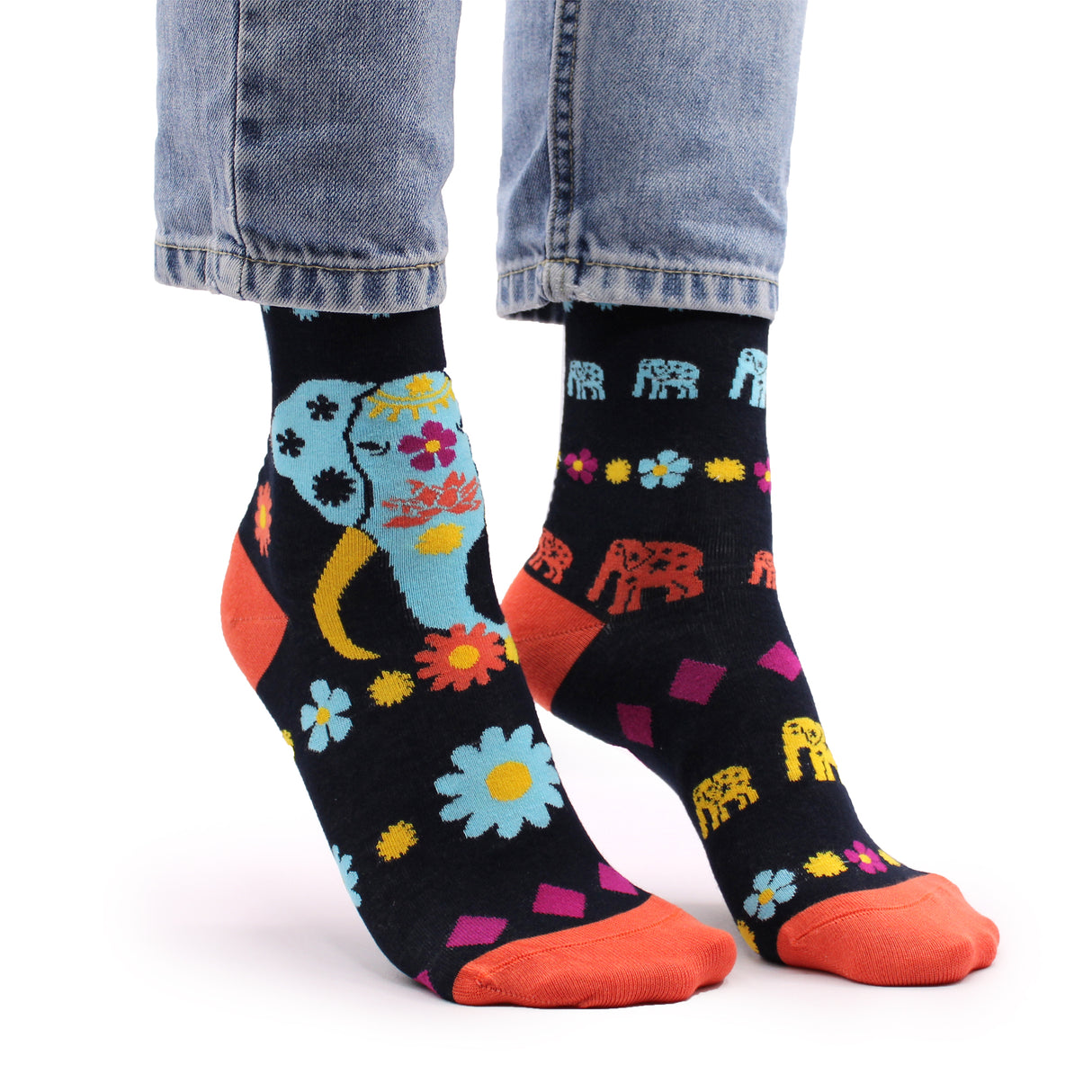 Бамбукови чорапи Космически слон S/M Hop Hare