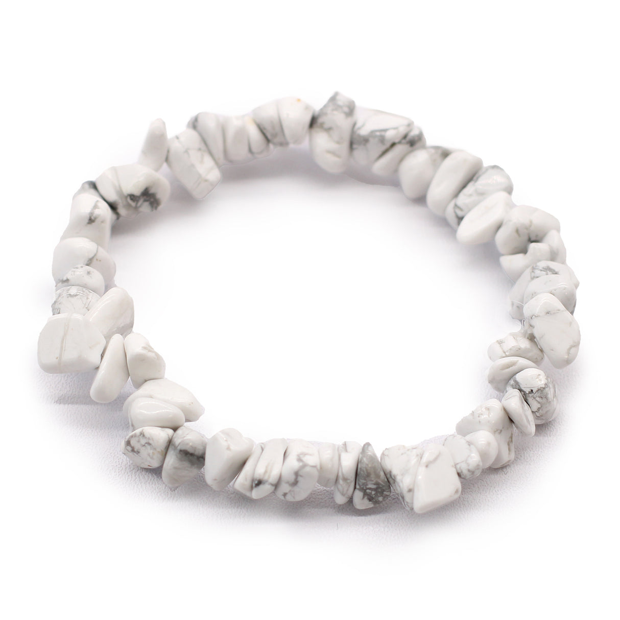 Bomba de baño con pulsera de jaspe blanco