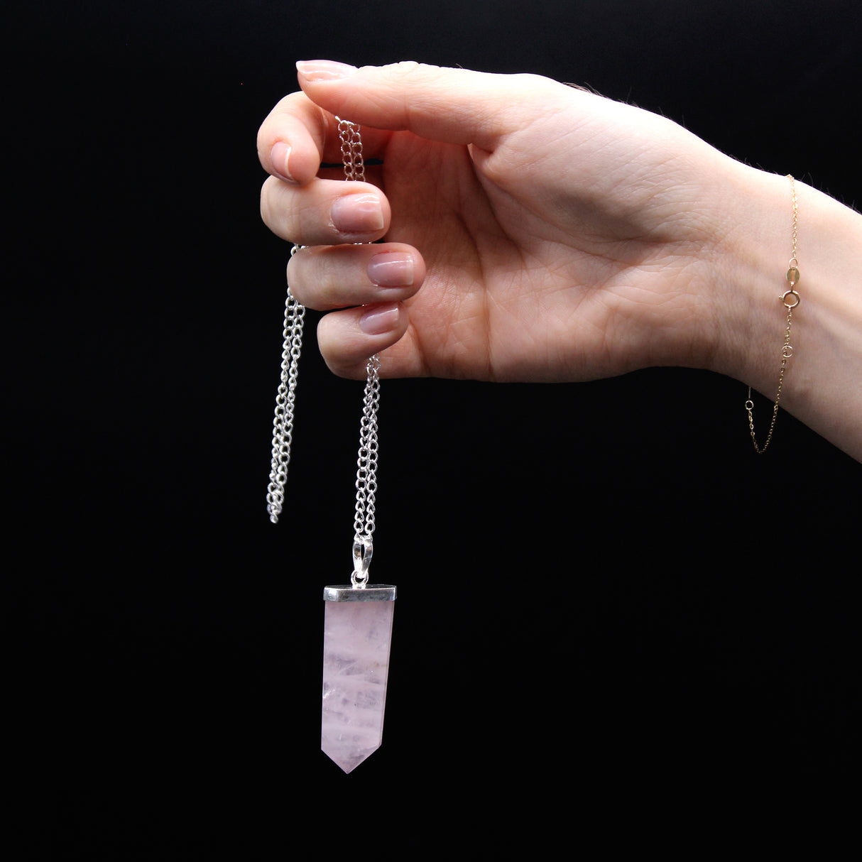 Tiger Eye Crystal Pendant Flat Pencil
