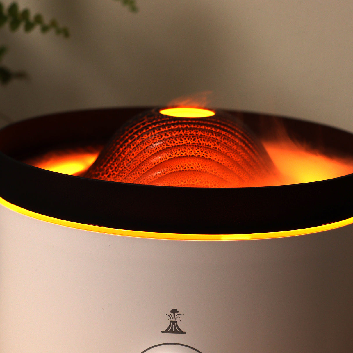 Ätherischer Öl-Diffusor Luftbefeuchter Vulkaneffekt 560ml