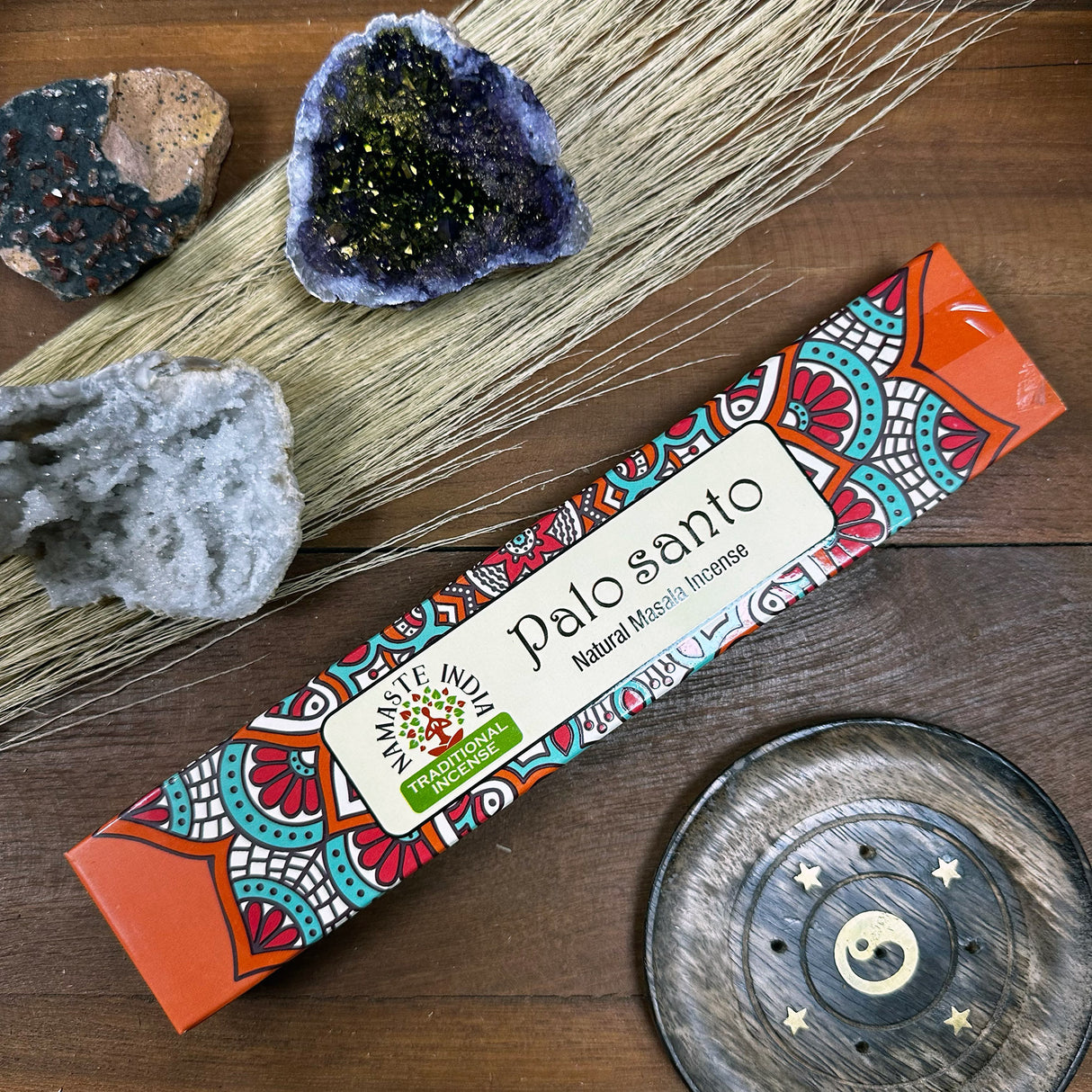Palo Santo røkelsespinner Masala Namaste