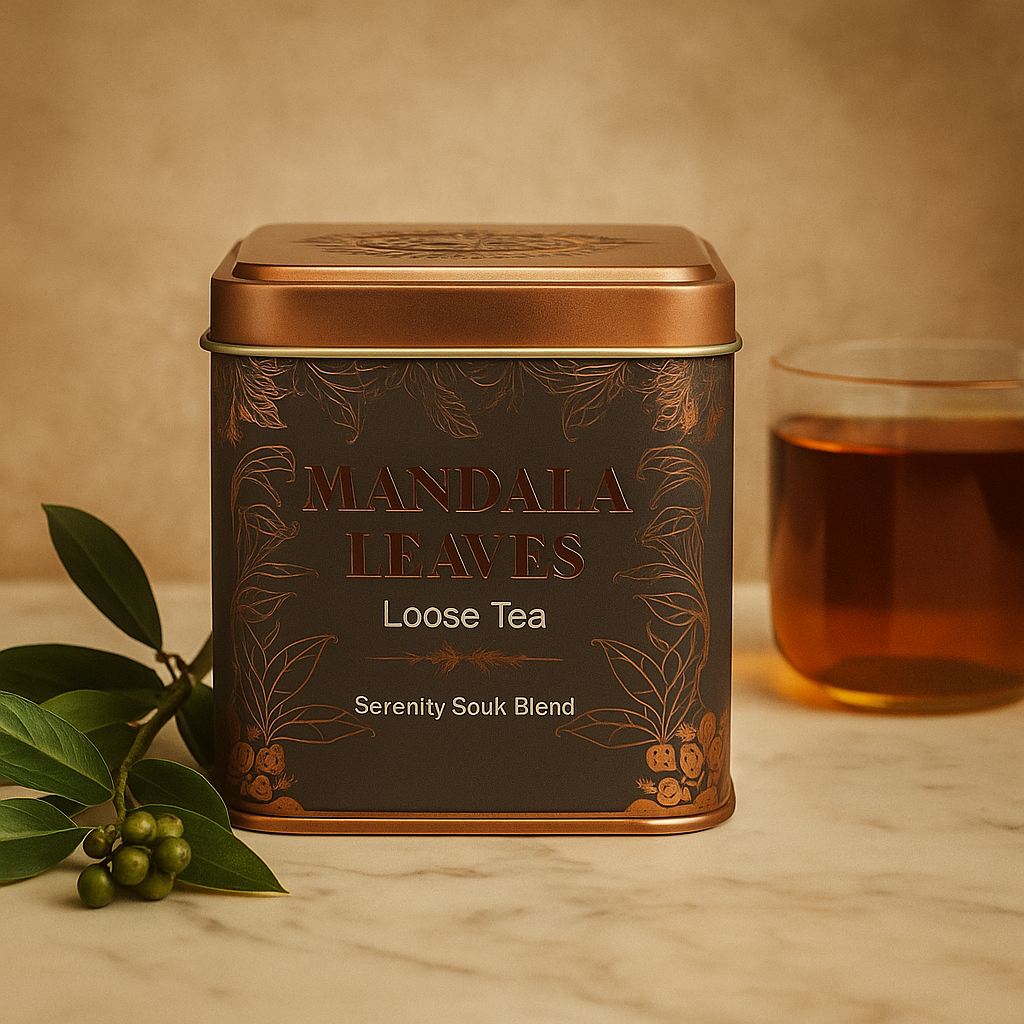 Mint Rose Gunpowder Green Tea Loose Leaf 50g