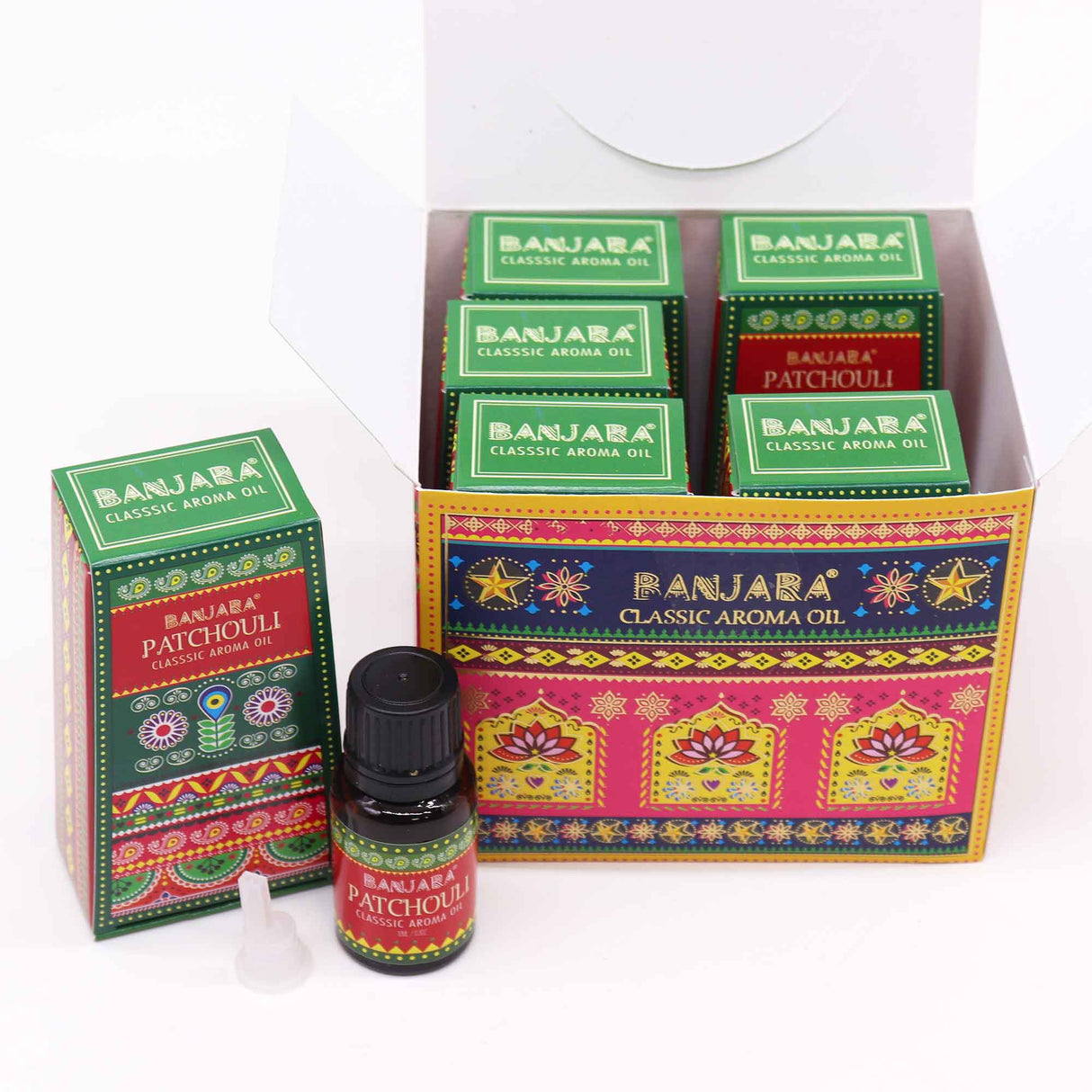 Patchouli Duftöl 10ml, Banjara
