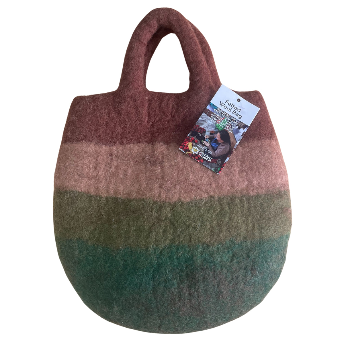 Plstěná taška Zahrada hub
