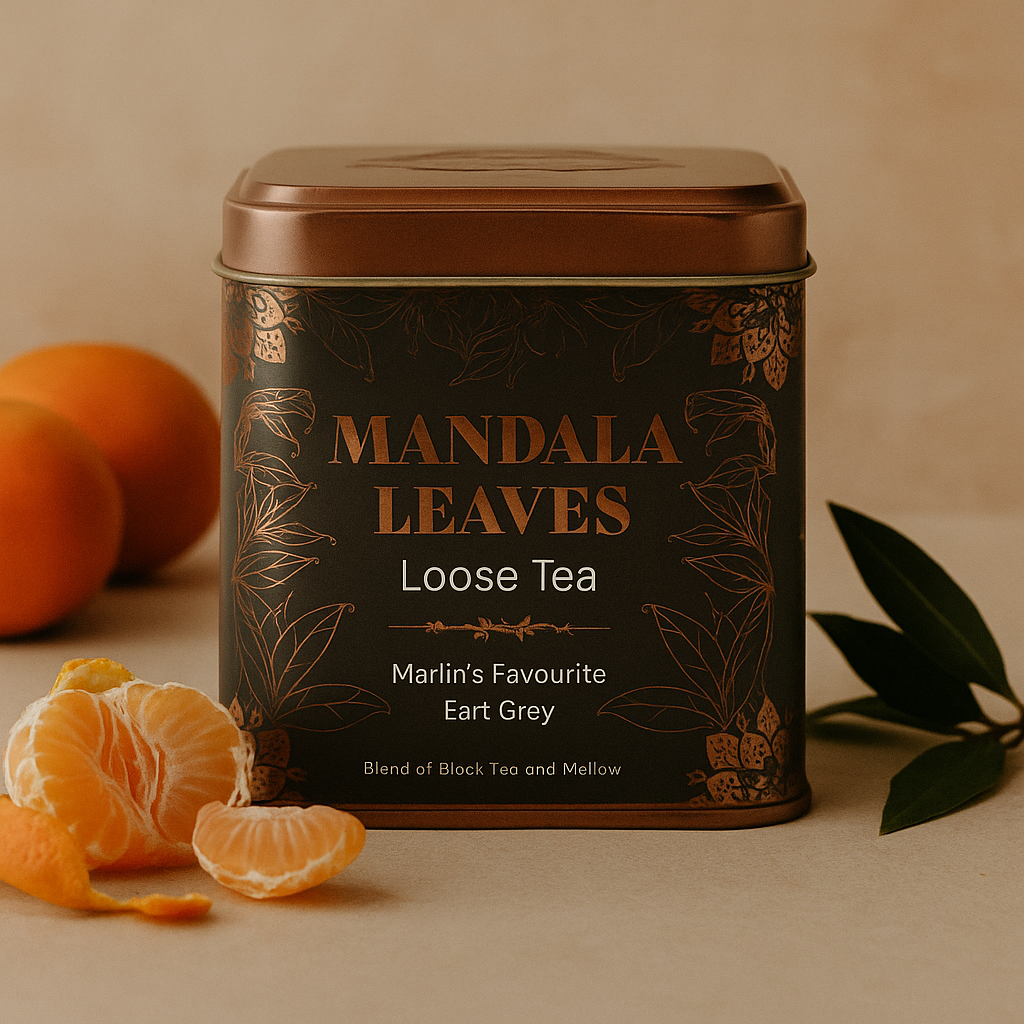 Earl Grey Bergamot Loose Leaf Black Tea 50g