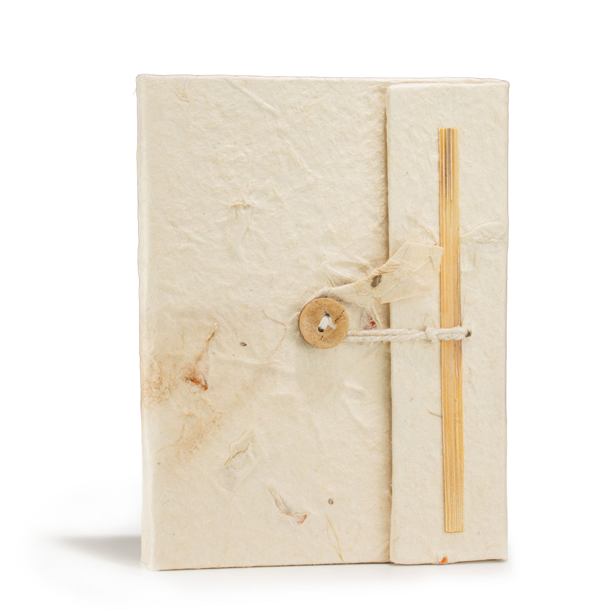 Håndlavet Lokta Pressede Blomster Journal 15x12cm 90 Sider