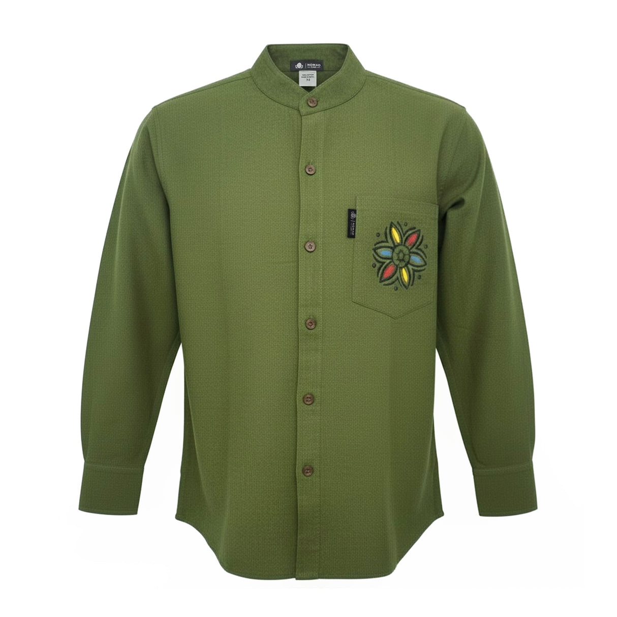 Nomad Sari Kathmandu Skjorte - Skovgrøn - Medium