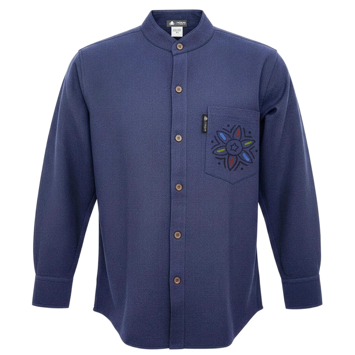 Nomad Sari Kathmandu Shirt - Indigo - XXL