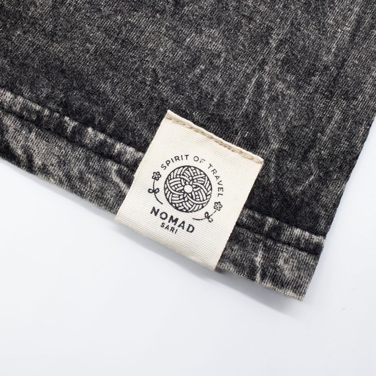 Nomad Sari tričko z stonewashed bavlny - Rebel - Antracitová - Střední