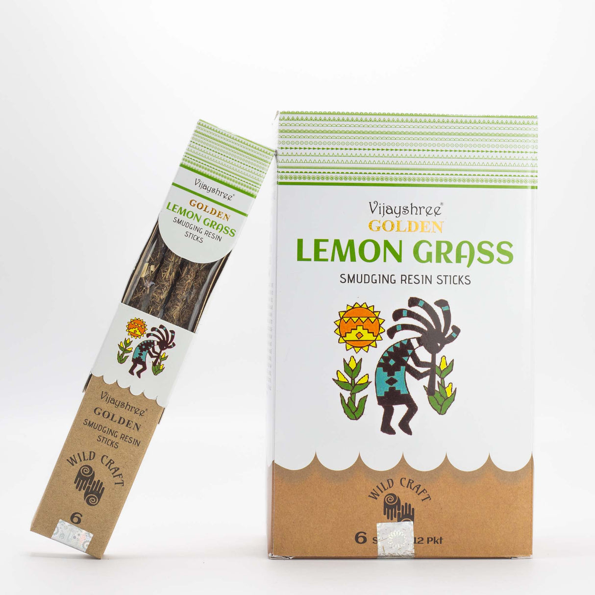 Zlaté tyčinky z pryskyřice na vykuřování citronové trávy – 30 g