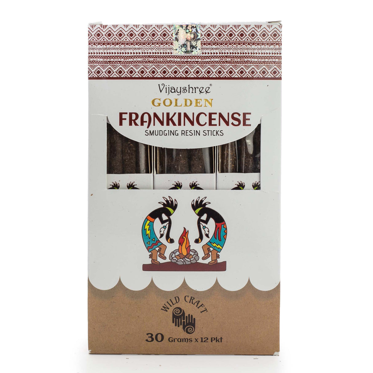 Tömjén füstölő gyanta pálcikák 30g arany