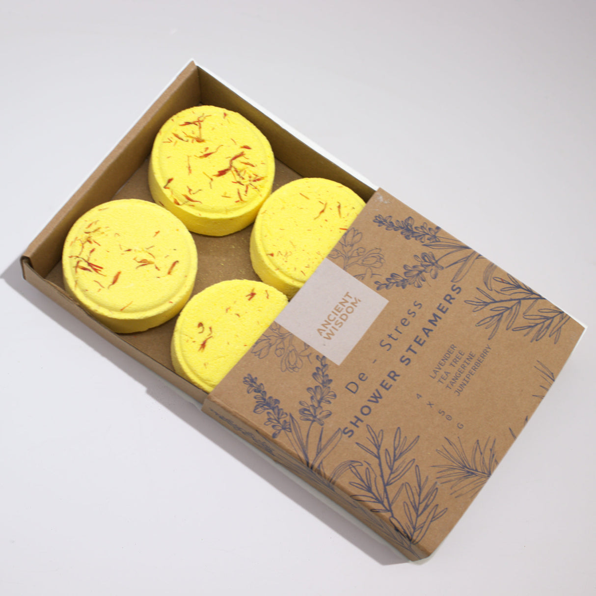 Zen Shower Steamers – Terapi och Välmående Gåvoset – Avstressande