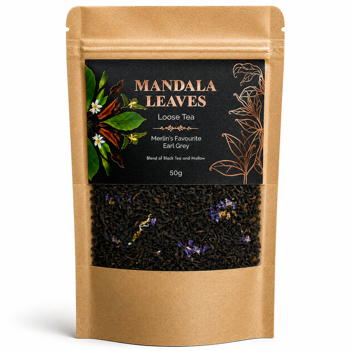 Earl Grey sort te løse blade 50g