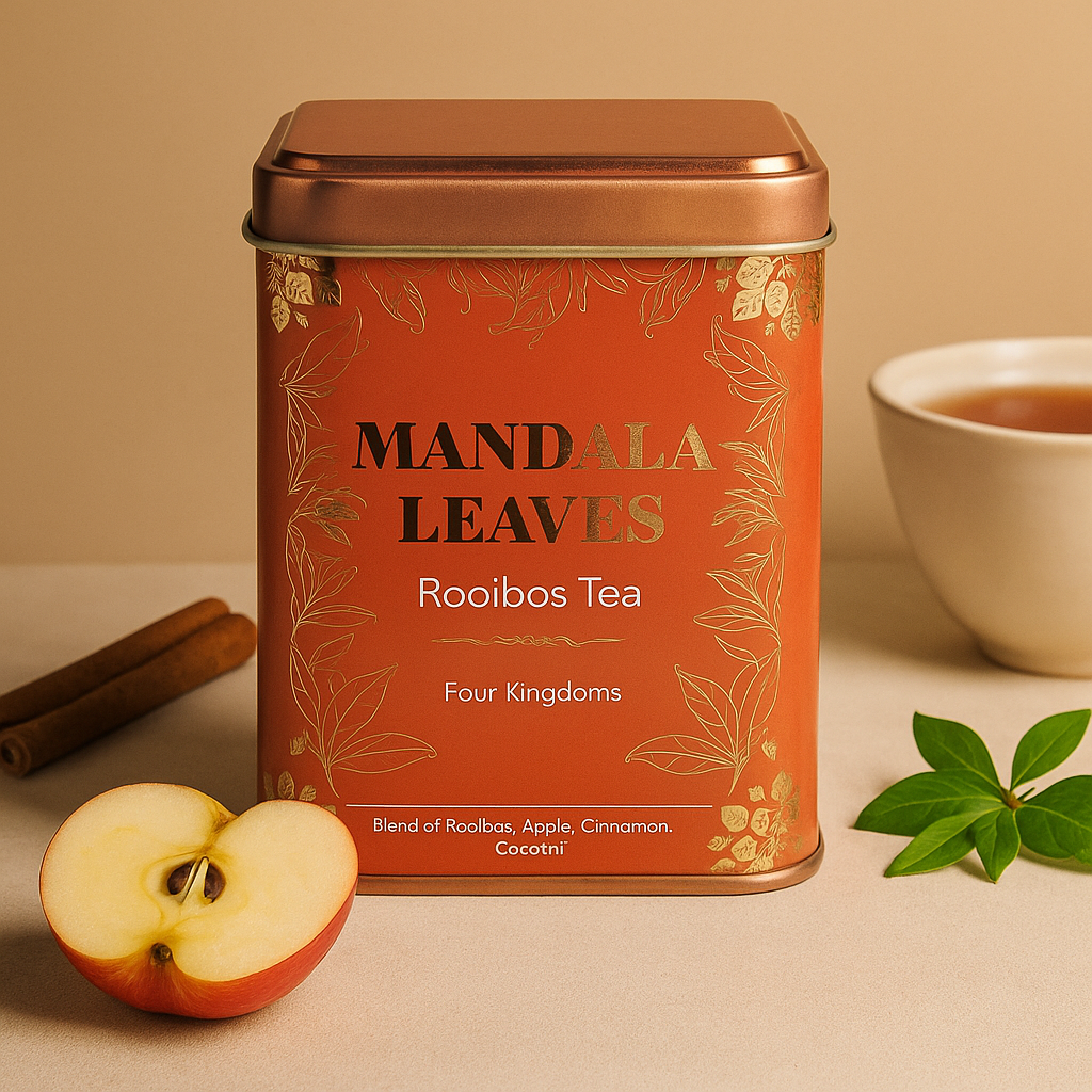 Four Kingdoms Caffeine-Free Rooibos Cinnamon Coconut Tea 50g