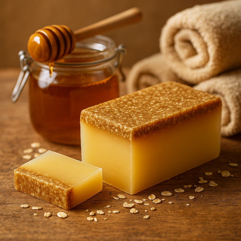 Honing Havermout Zeep Brood