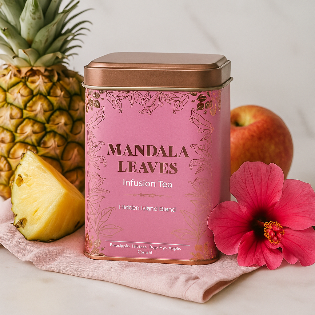 Pineapple Coconut Hibiscus Caffeine-Free Herbal Tea 50g