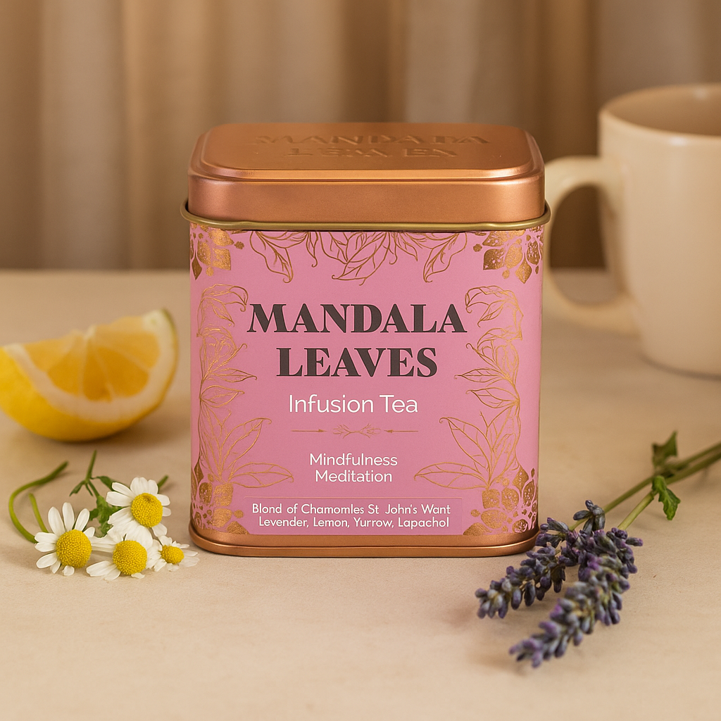 Chamomile Lavender Caffeine-Free Herbal Tea, 50g