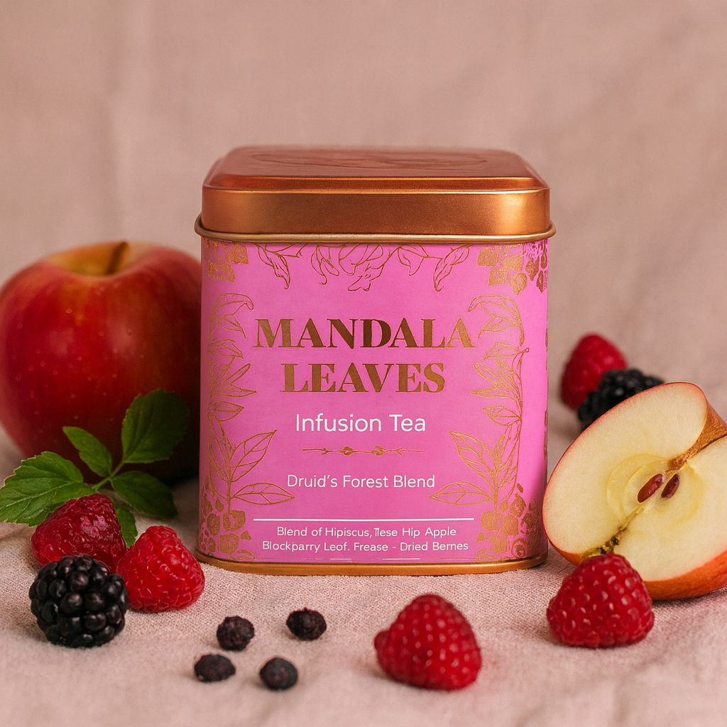 Druid's Forest Caffeine-Free Hibiscus Berry Herbal Tea