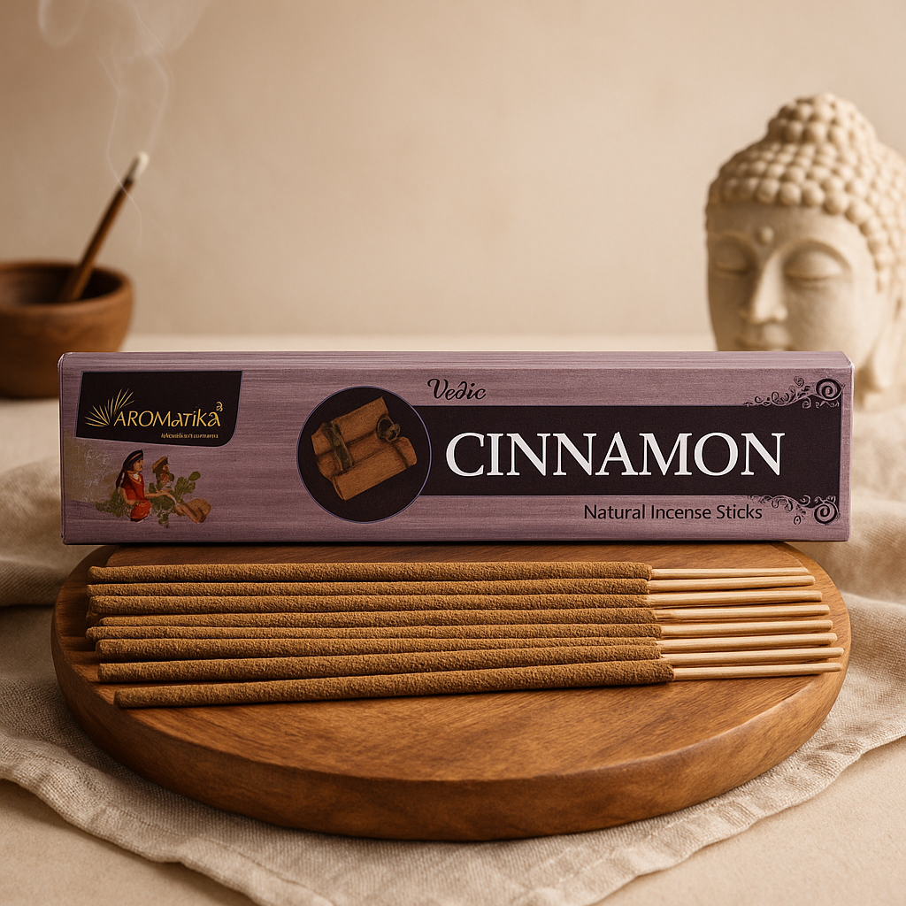 Bețe de tămâie Cinnamon Masala 12 bucăți - Vedic