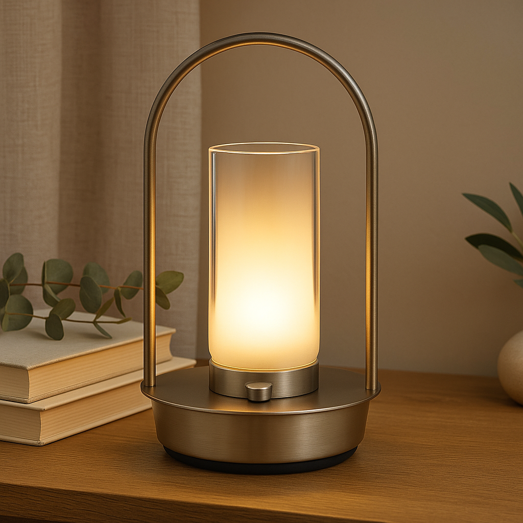 Portable USB-C Rechargeable Dimmable Touch LED Bedside Lantern