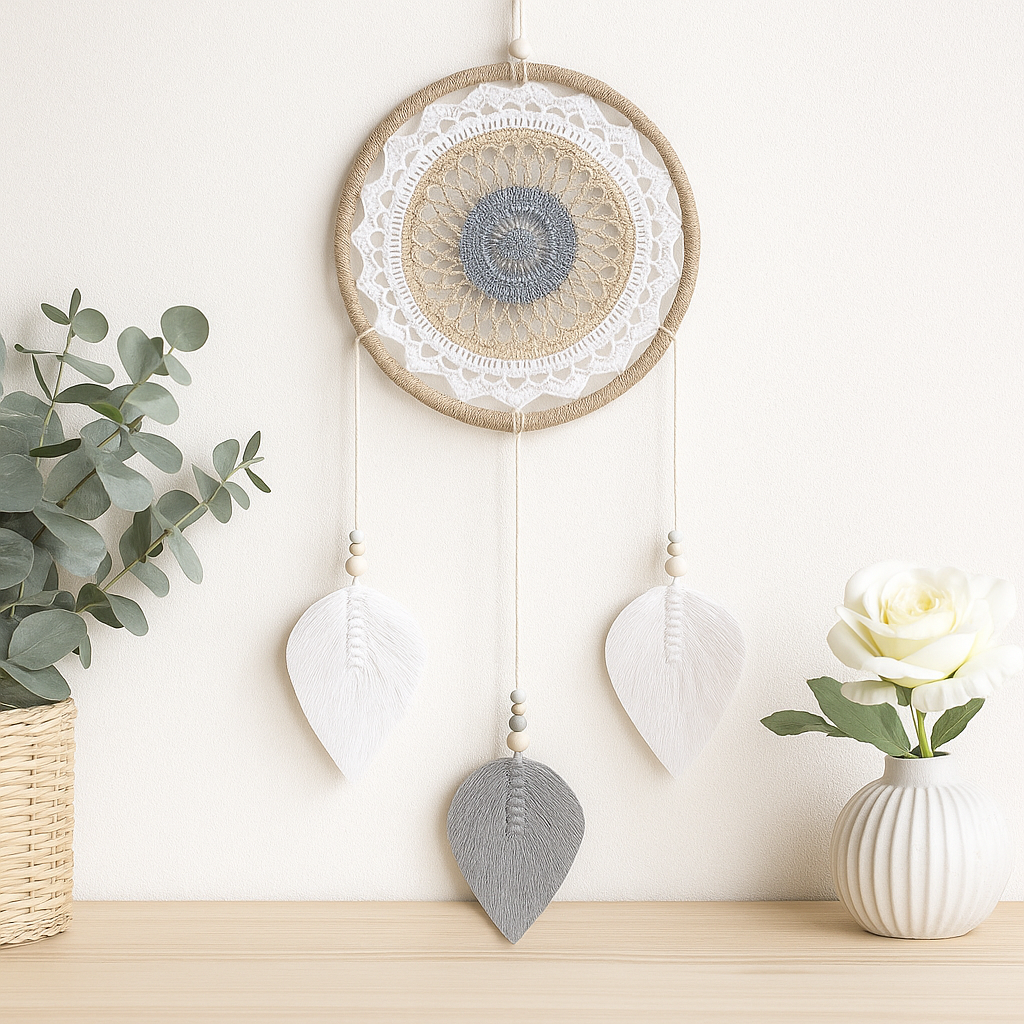 Dream Catcher Maro Fără Pene Handmade în Bali